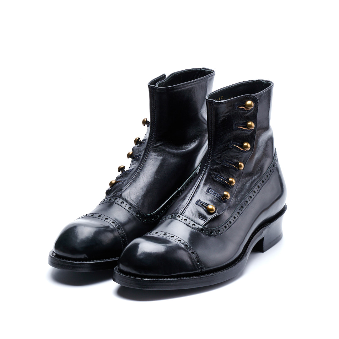 C-7039　BUTTON BOOTS CORDOVAN DNY/C