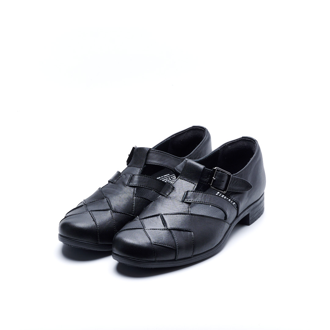 TR-029　MESH STRAP SHOES BL