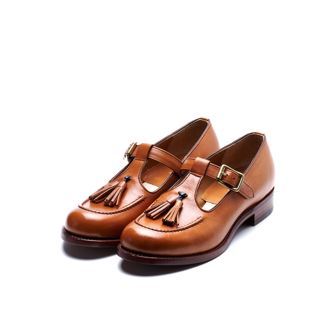 PC-5082　TASSEL T-STRAP SHOES BR