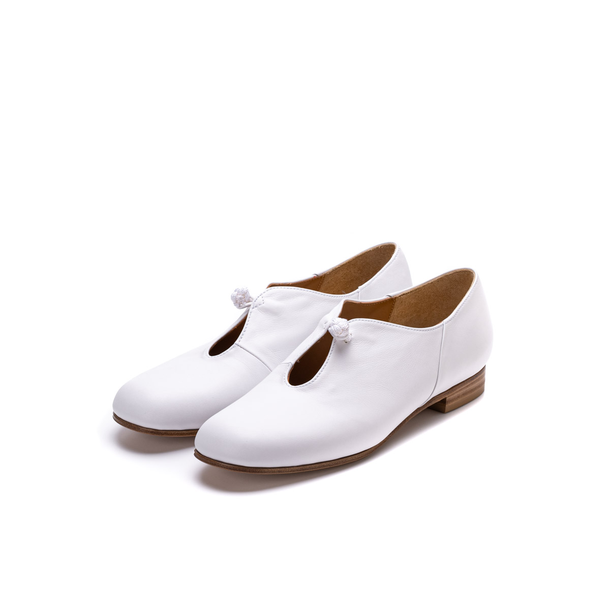 C-2324　CHINA BUTTON SHOES WH