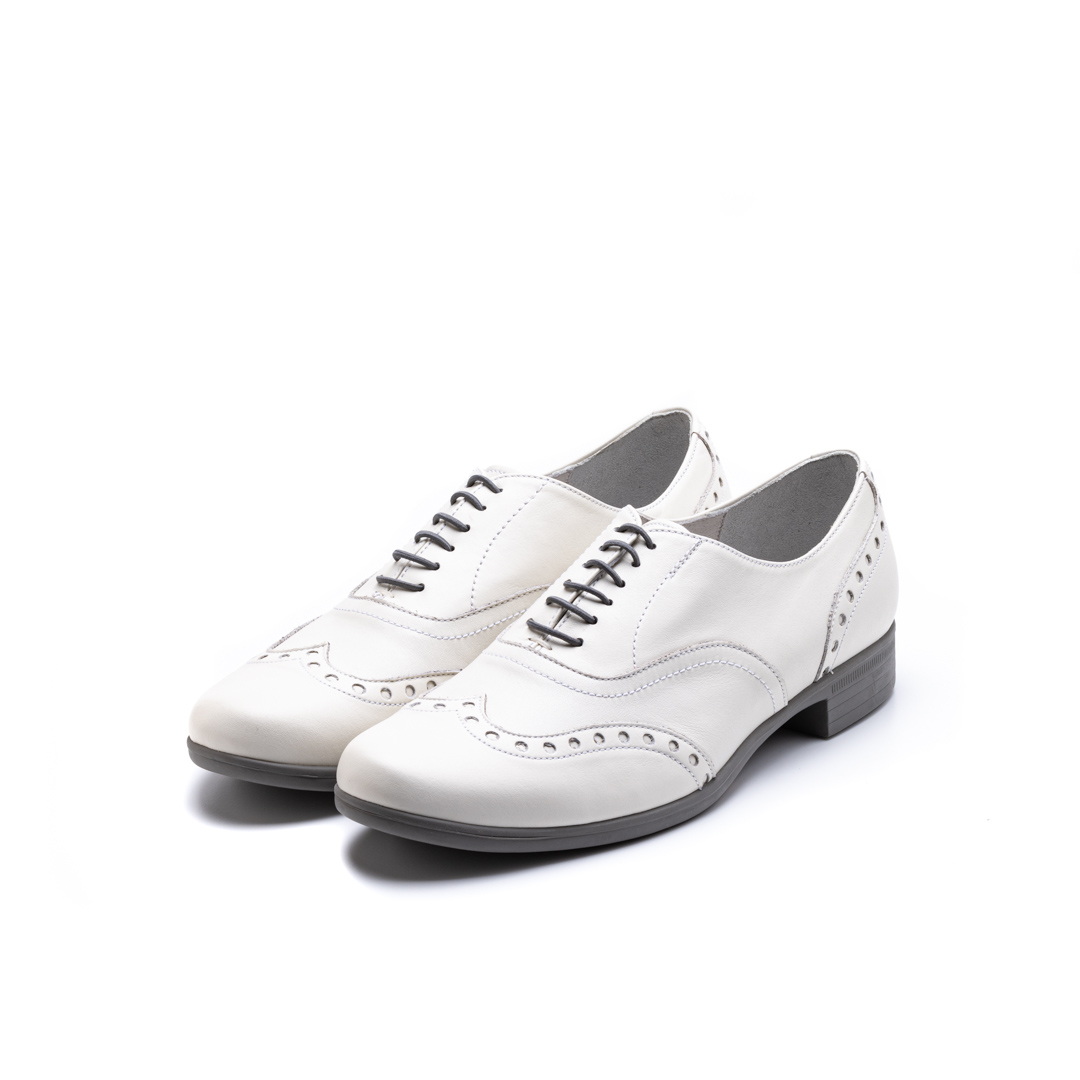 TR-004　WING TIP SHOES WH/GY