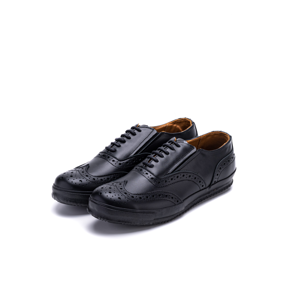 SA-01　LEATHER SNEAKERS BL