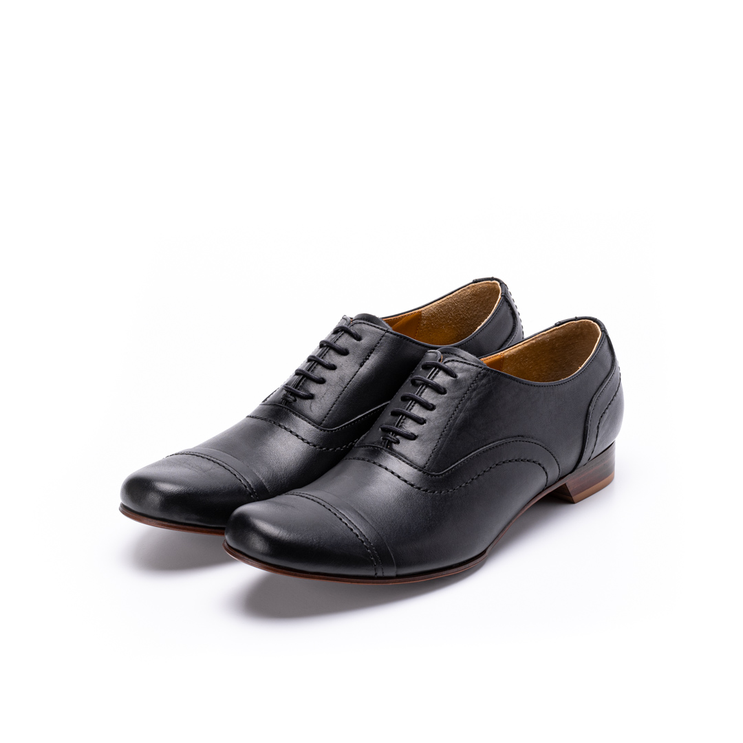 C-247　STRAIGHT TIP SHOES BL