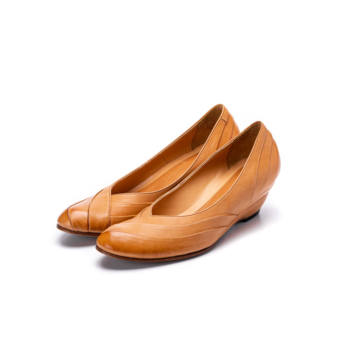 C-2063　WEDGE HEEL PUMPS CA