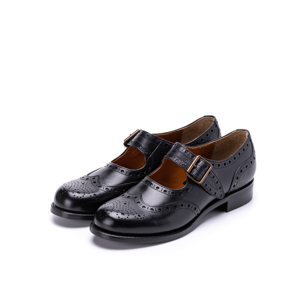 PC-5055　ONE STRAP SHOES BL