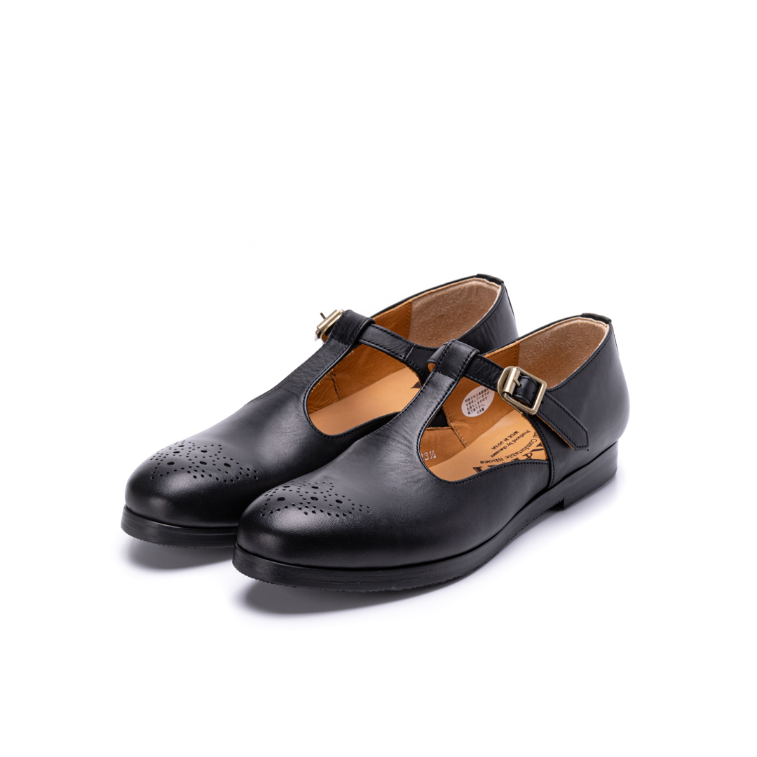 MU-997　T-STRAP SHOES BL