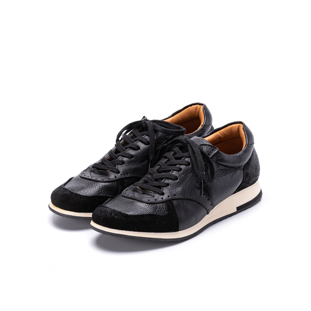 MU-955　LEATHER SNEAKERS BL