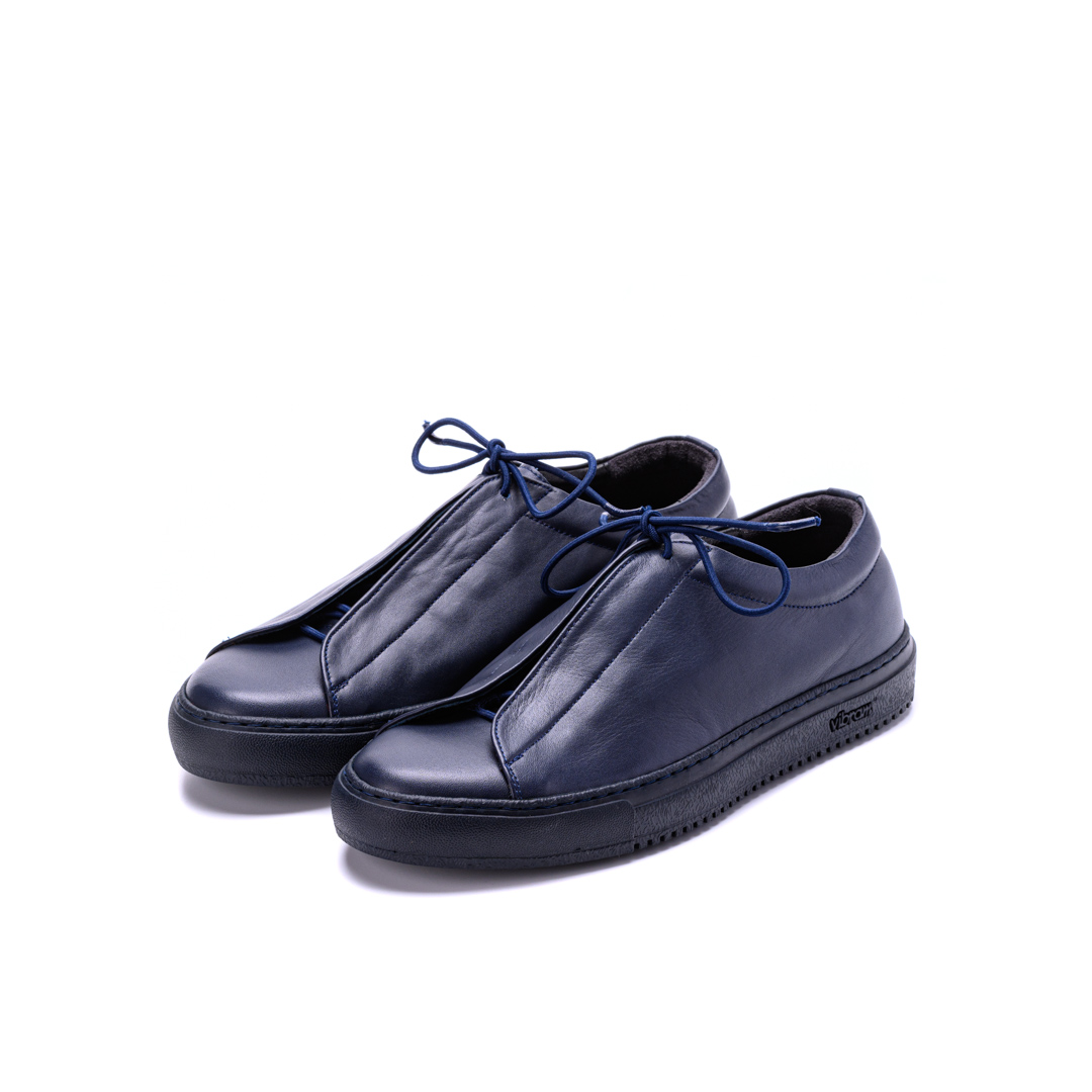 TR-013　LEATHER LOW-CUT SNEAKERS NY