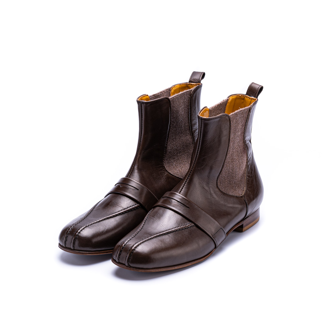 C-2329　SIDEGORE BOOTS DBR