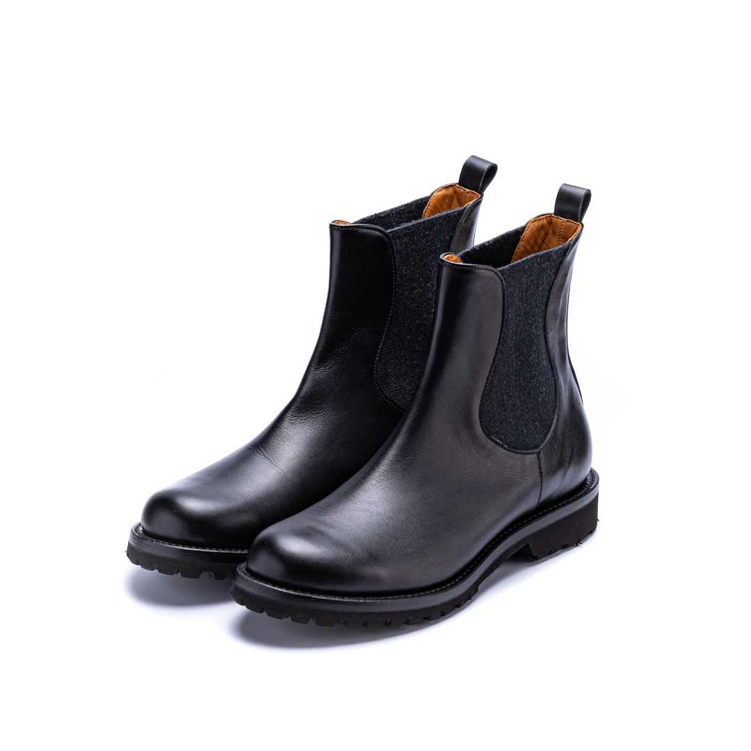 PC-5071　SIDEGORE BOOTS VIBRAM SOLE BL