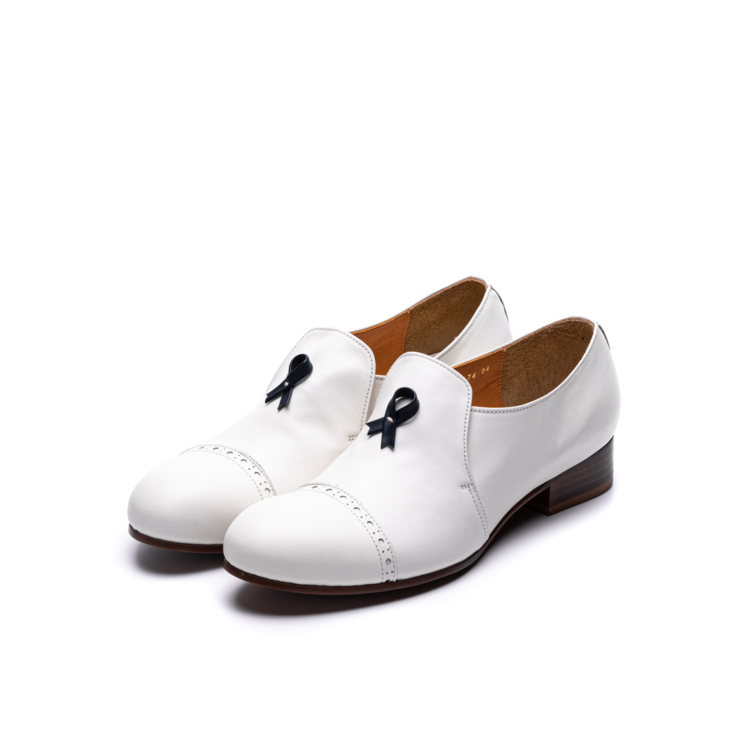 C-2174　SLIP-ON SHOES WH
