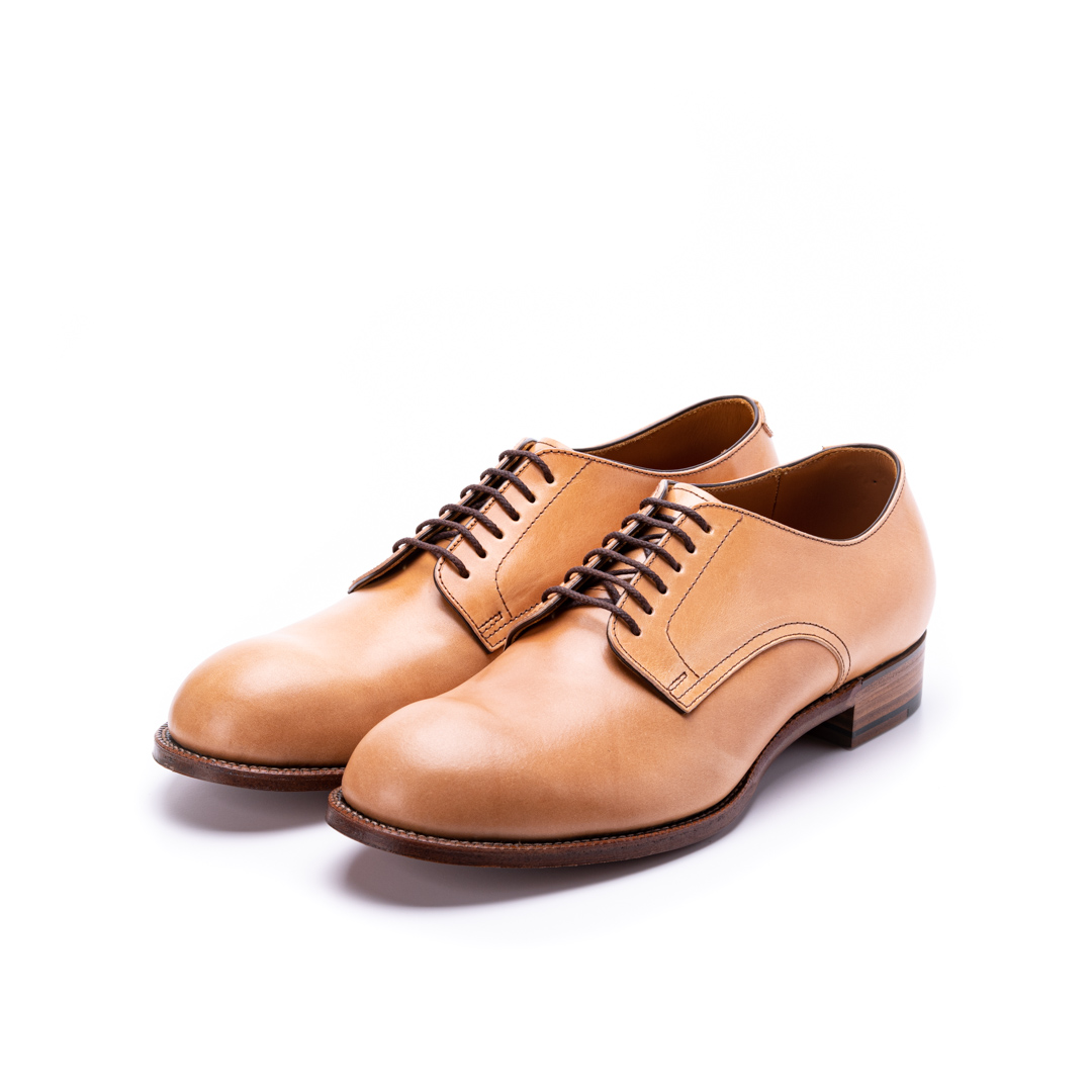 C-7930　PLAIN TOE SHOES CORDOVAN NA