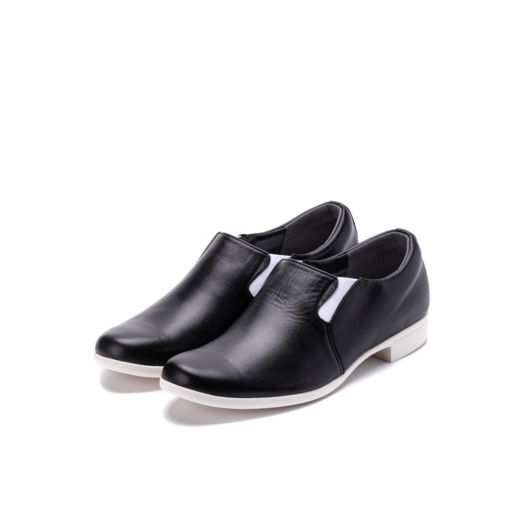 TR-003　SIDEGORE SLIP-ON SHOES BL/WH