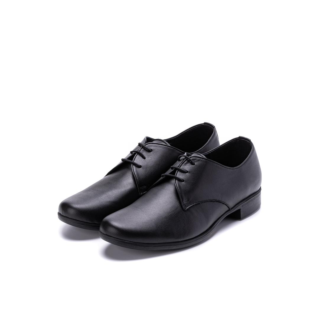 TR-008　PLAIN TOE SHOES BL