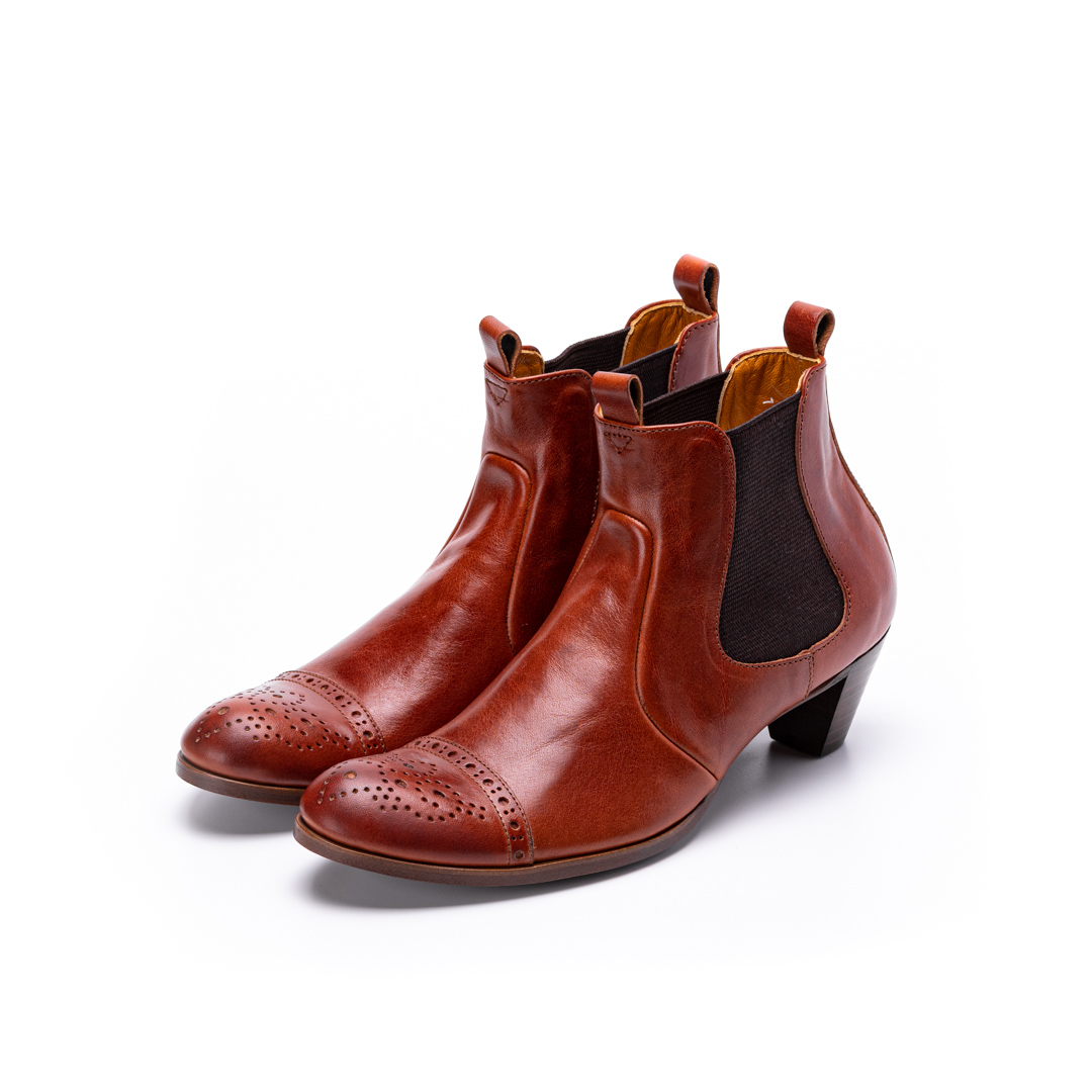 PC-5013　SIDEGORE HEEL BOOTS BR