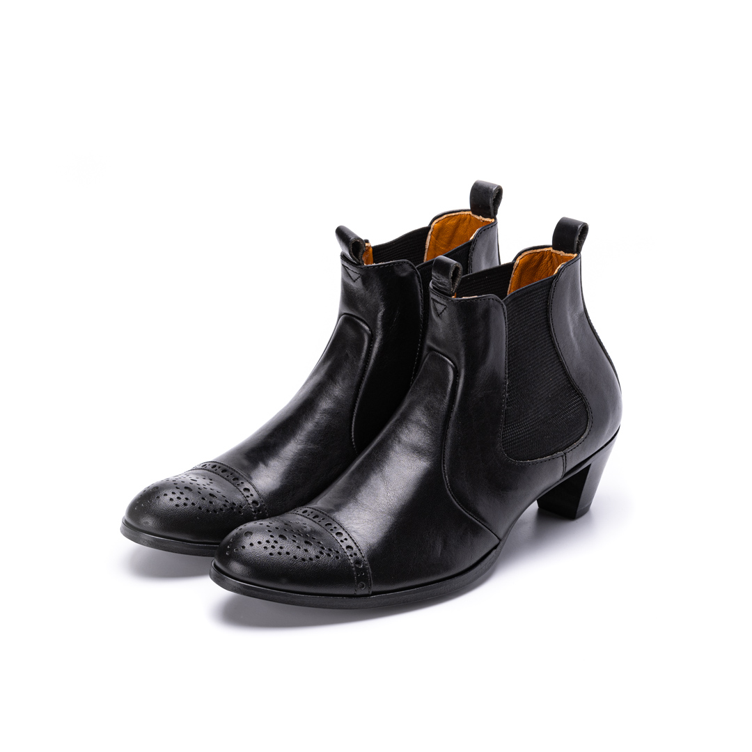PC-5013　SIDEGORE HEEL BOOTS BL