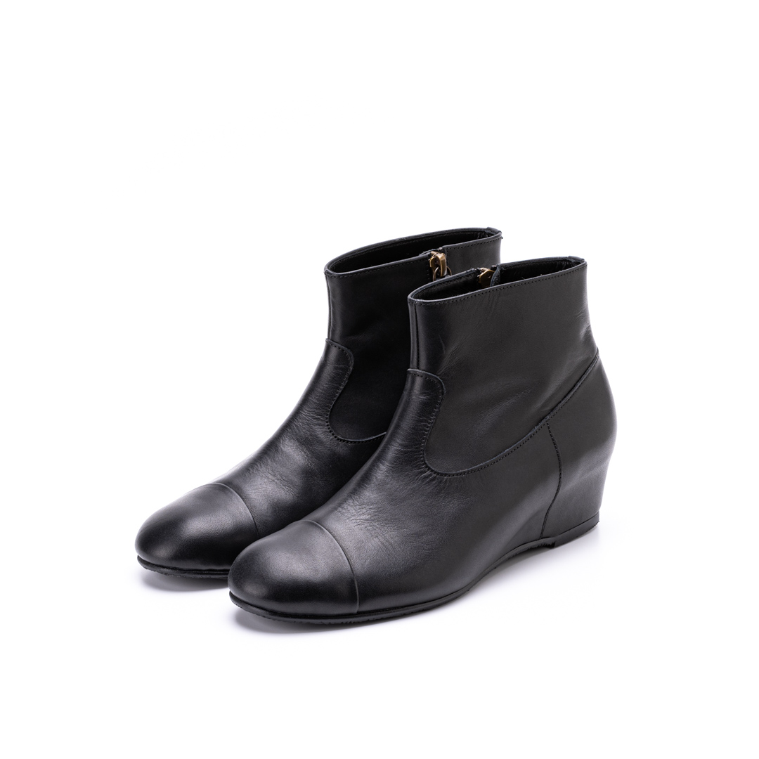 MU-947　INHEEL BOOTS BL