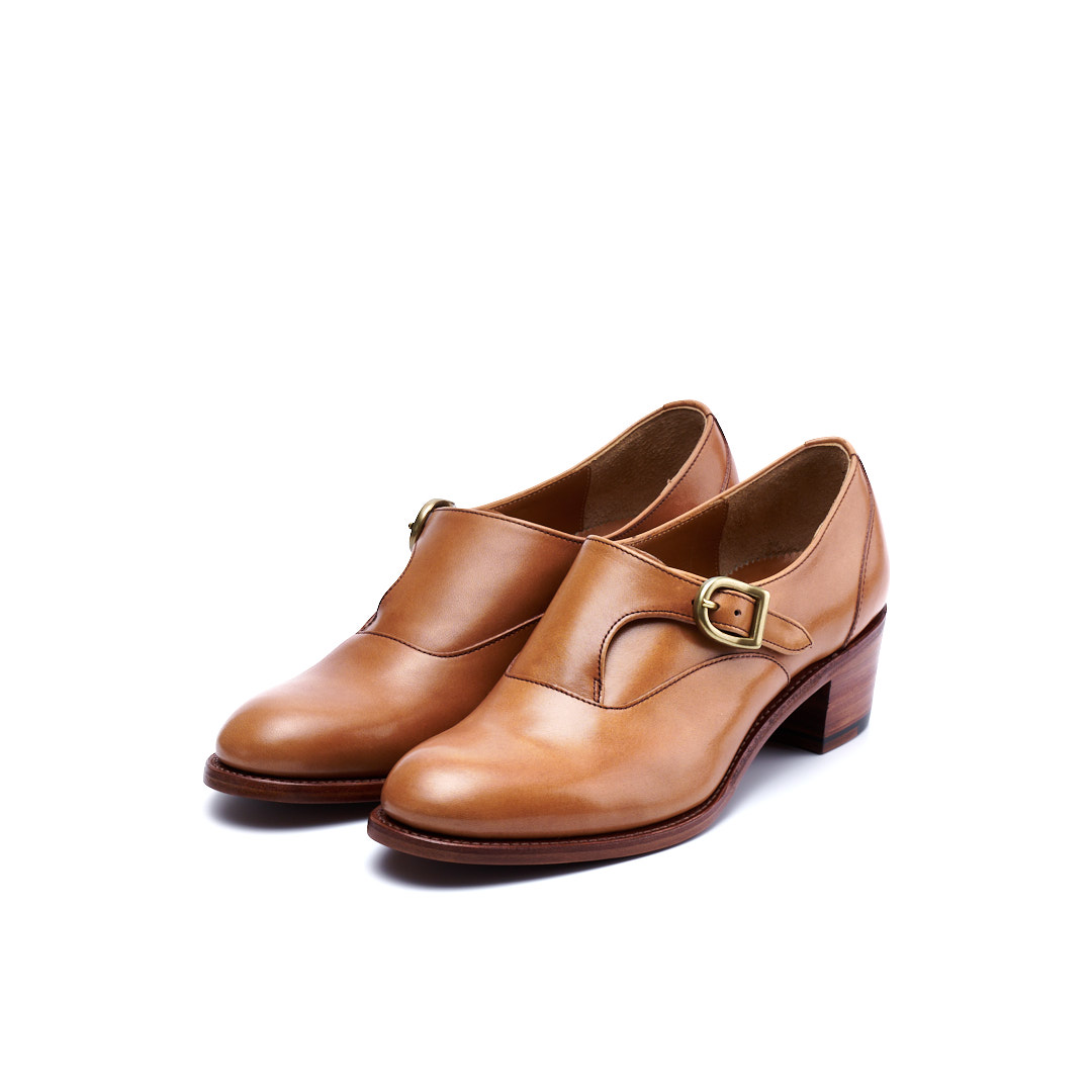 PC-5075　SINGLE MONK HEEL SHOES CA