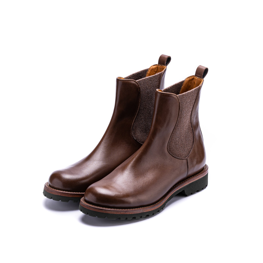 PC-5071　SIDEGORE BOOTS VIBRAM SOLE DBR