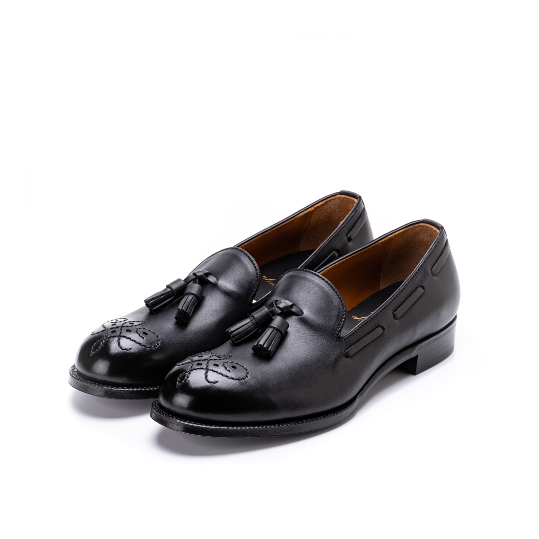 C-7002　TASSEL LOAFERS BL